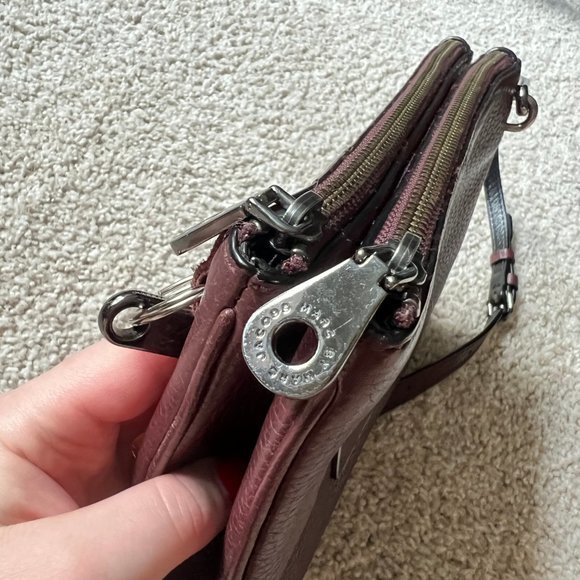 Burgundy Marc by Marc Jacobs Midsized Crossbody - Picture 7 of 16